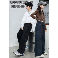Джинси дитячі (зима) B03 blue (21-26) флис