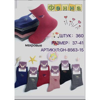 Шкарпетки жіночі (зима) B563-15 mix (37-41)