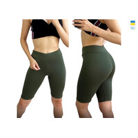 Велосипедки жіночі 571 хакі (в пачці 4 шт. р.S-XL)