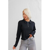 Светр жіночий 7334 black (L-2XL)
