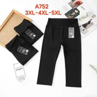 Бриджи жіночі 752 black (3XL-5XL)
