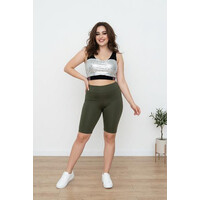 Велосипедки жіночі 571 khaki (S-XL)