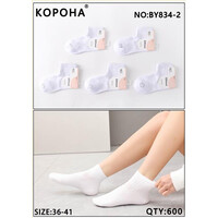 Шкарпетки жіночі KH834-2 white (36-41)
