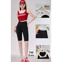 Велосипедки жіночі 749 black (S-XL)