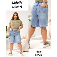Шорты жіночі 4016 l.blue (30-36)