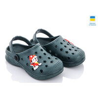 Кроксы детские Крокс Д хакі (6 пар р.24-33)