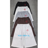 Шорты жіночі K2011-1 black (M-XL)