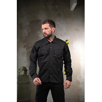 Китель тактичний бавовна чорний (L-4XL)