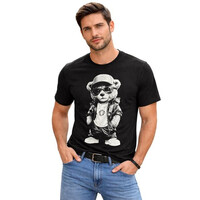 Футболка чоловіча AL69 black (M-3XL)