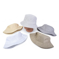 Панама мужская A19 mix (58р) (в пачке 5 шт. р.One size)