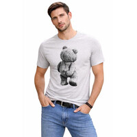 Футболка чоловіча AL102 grey (M-3XL)