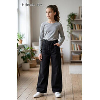 Джинси дитячі JE99-2 black (8-12)