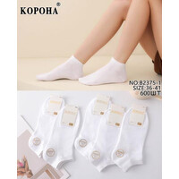 Шкарпетки жіночі B2375-1 white (36-41)