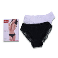 Трусы женские QG1726 mix (в пачке 8 шт. р.M-2XL)