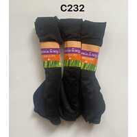 Шкарпетки жіночі C232 black (36-41)