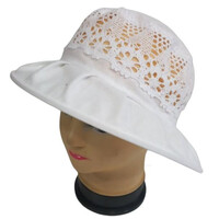 Шляпа жіноча 0783 white (56-60)