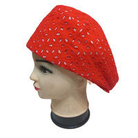 Кепка жіноча 0799 red (56-59)