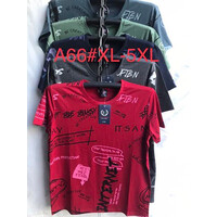 Футболка чоловіча A66 mix (XL-5XL)
