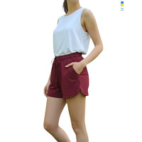 Шорти жіночі 1246 бордо (в пачці 4 шт. р.S-XL)