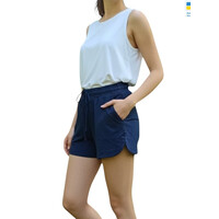 Шорти жіночі 1246 синій (в пачці 4 шт. р.S-XL)
