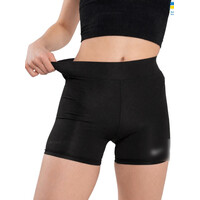 Шорты женские 05711NI чорний (в пачке 4 шт. р.S-XL)