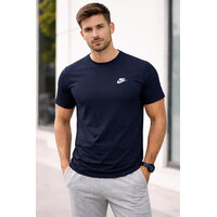 Футболка чоловіча AL110 navy (2XL-6XL)