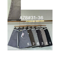 Шорты жіночі A78-7 d.grey (31-36)