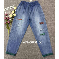 Джинси жіночі A9160 blue (31-36)