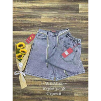 Шорты жіночі 1036 l.grey (31-38)