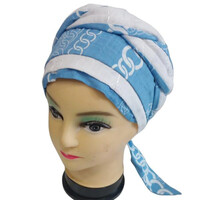 Чалма жіноча 0838 l.blue (56-60)