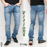 Джинси чоловічі 1320 l.blue (27-34)