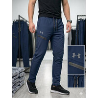 Спортивні штани чоловічі MR1519 navy (S-2XL)