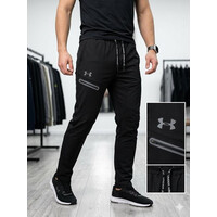 Спортивні штани чоловічі MR1521 black (S-2XL)