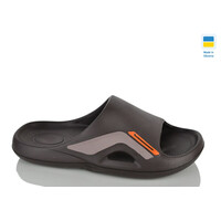 Шлепанцы мужские L131 коричневий (8 пар р.41-45)