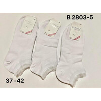 Шкарпетки жіночі B2803-5 white (37-42)