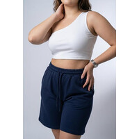 Шорты жіночі 1238 navy (S-XL)
