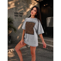 Футболка жіноча FV046 grey (one size)