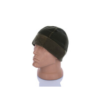 Шапка чоловіча (зима) MX07 фліс хакі (one size) флис
