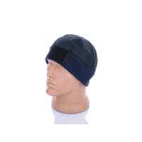 Шапка чоловіча (зима) MX09 фліс синій (one size)