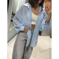 Сорочка жіноча 310 l.blue (one size)