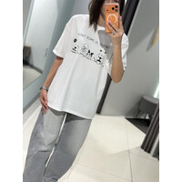 Футболка жіноча 877 white (one size)