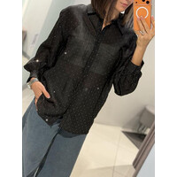 Сорочка жіноча 2401B black (one size)