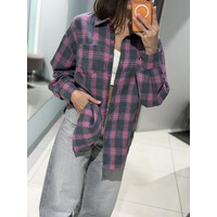 Сорочка жіноча 225 grey-fuchsia (one size)
