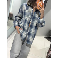 Сорочка жіноча 225 blue-white (one size)