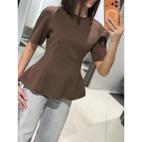 Футболка жіноча 8891-1 chocolate (one size)