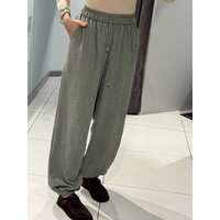 Спортивні штани жіночі 2279 olive (S-L)