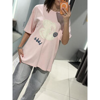 Футболка жіноча 6028K pink (one size)