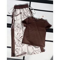 Костюм дитячий 391 brown-milk (128-152)