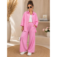 Костюм дитячий H265 pink (120-160)