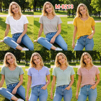 Футболка жіноча 8213 yellow (XL-4XL)